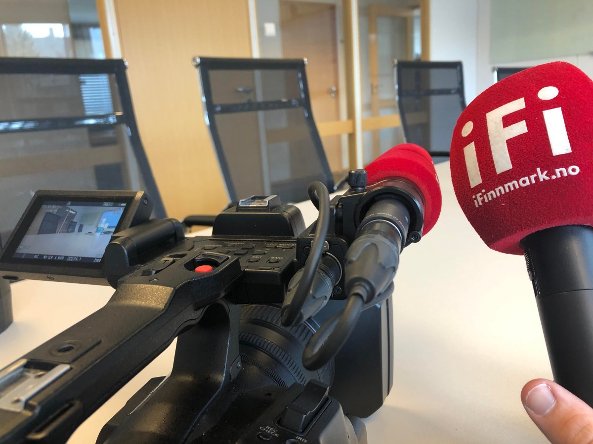 Kamerateknikker under iFinnmark`s 17.mai&nbsp;sending