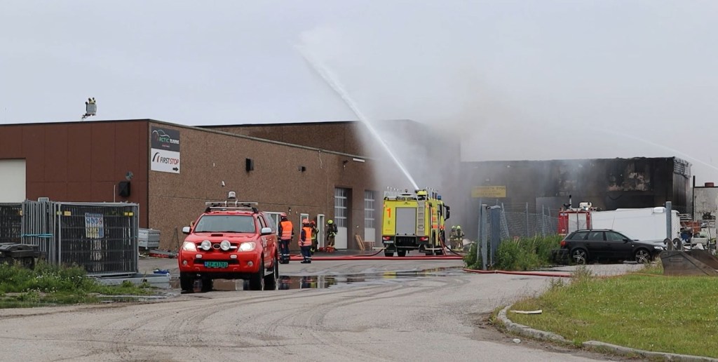 SE VIDEO: Rapport fra brannen i Vadsø&nbsp;Sentrum
