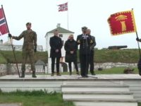 Salutt på Vardøhus&nbsp;Festning